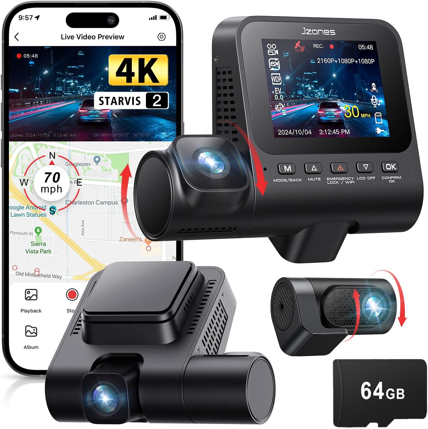 Jzones Dash Cam