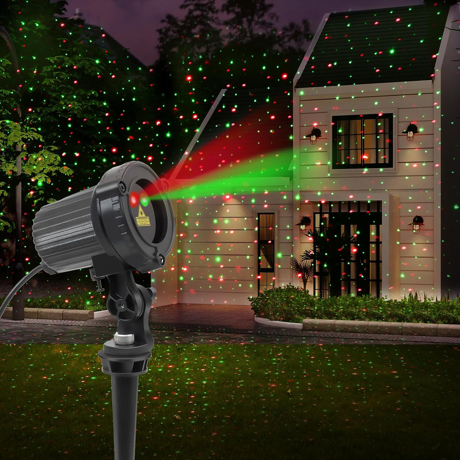 SUNFUCAN Laser Christmas Projector Lights