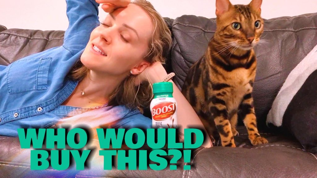 BOOST High Protein with Fiber Ready to Drink Shake in my video