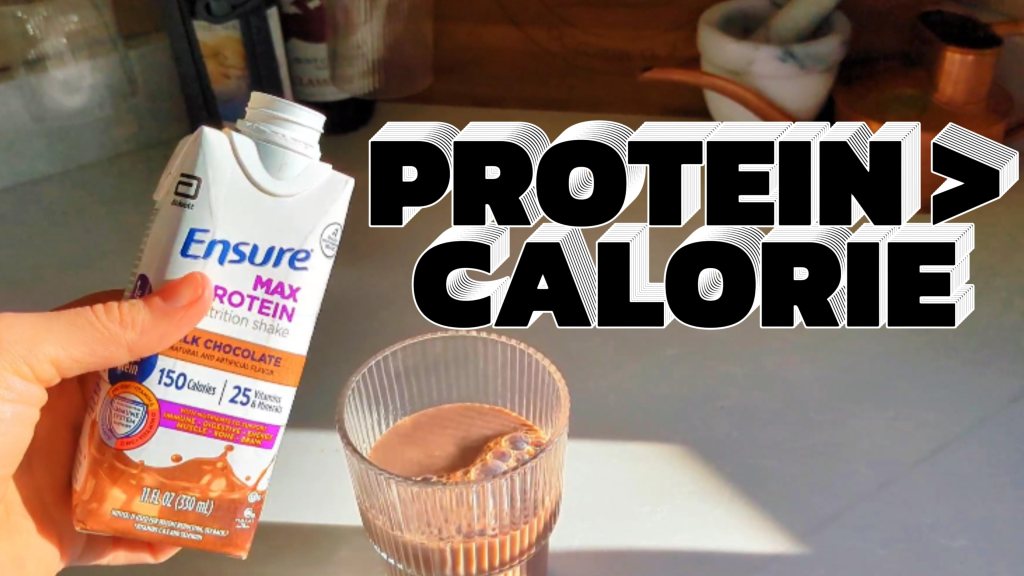 Jess reviewing Ensure Max Protein Milk Chocolate shake